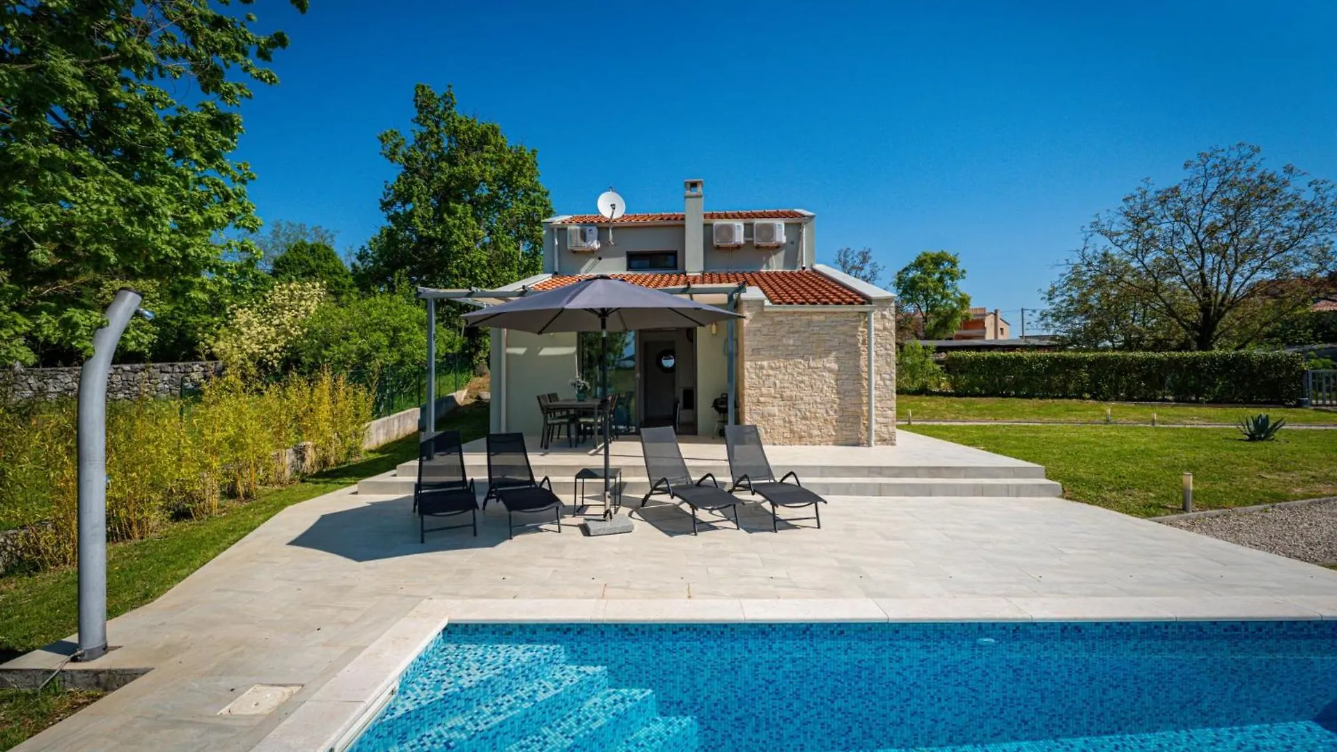 Villa Histria Hedonica In Zabrezani - Haus Fuer 4 Personen Pazin Kroatien